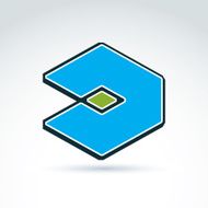 Abstract icon abstract symbol vector graphic design element N7