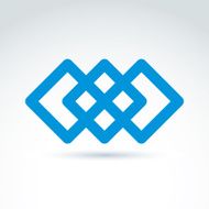 Vector abstract icon symbol N5