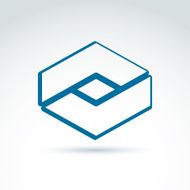 Complex geometric corporate element