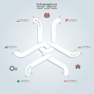Infographic design template Vector illustration N26