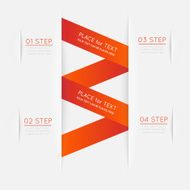 Vector colorful text box trendy colors N5
