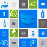 Veterinary sticker infographic N73