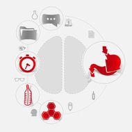 medicine sticker infographic N44