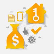 business sticker infographic N36