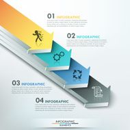 Modern infographics options banner N360