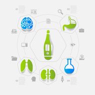 medicine sticker infographic N53