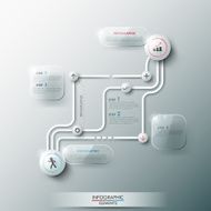 Modern infographic option banner N61