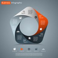 Modern vector template for your business project N145