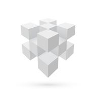 cubes abstract background N2