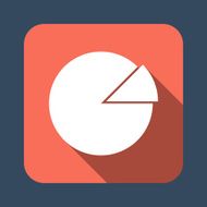 graph pie vector icon N2