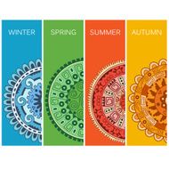 Four season illustration N2