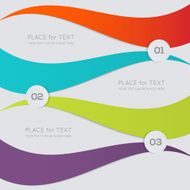 Abstract business info graphics template with icons N68