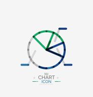 Line graph chart icon N28