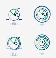 Line graph chart icon N29