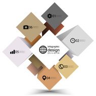 infographic cube box for business concepts modern template vector N4