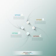 Modern infographic option banner N63