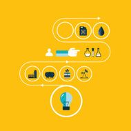 Set vector icons of fuel and petroleum industries N2