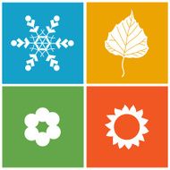 Four season illustration N4
