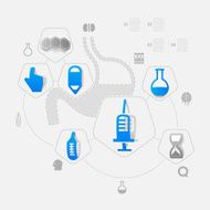 medicine sticker infographic N58