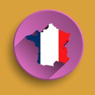 France flat icon N2