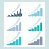 Set of infographic diagram elements for design N3