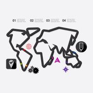 navigation infographic N25