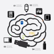 technology infographic N25