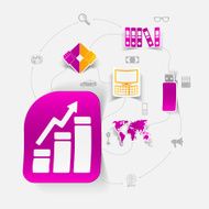 business sticker infographic N54