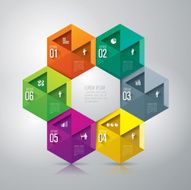 Infographics vector design template N193