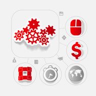 business sticker infographic N56