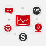 business sticker infographic N59