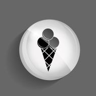 Food and Drink Glossy Icon Vector Illustration N5