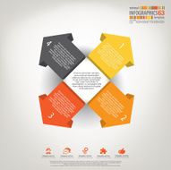 Minimal infographics N34