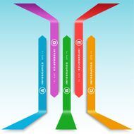 Arrow option banner Infographics N3