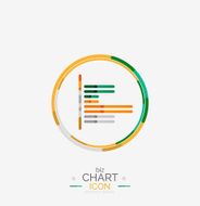 Line graph chart icon N36
