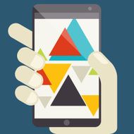 Concept For Mobile Apps Flat Design N2