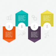 Minimal infographics design N3