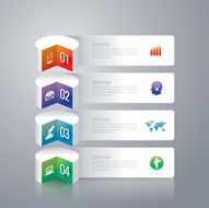 Infographic design vector N84