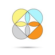 Diagram infographic for business project workflow N28