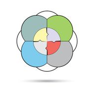 Diagram infographic for business project workflow N29