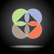 Diagram infographic for business project workflow N34