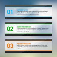 Glossy frames - infographics place for your text