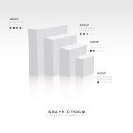 Vector for infographic or web design white color