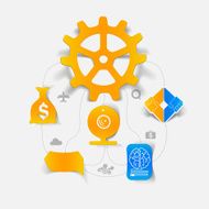 business sticker infographic N63