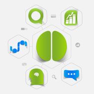 business sticker infographic N67