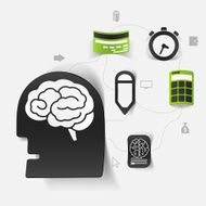 business sticker infographic N69