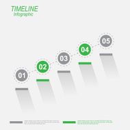 Modern time line design template N32