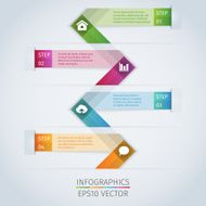 Modern infographics template N60