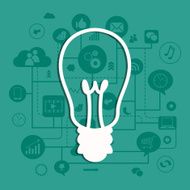 Vector Social Media Concept N3