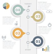 Abstract Business Infographic